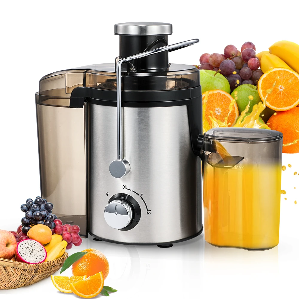 Centrifugal Juice Extractor Maker Wide Mouth Juicing Machine BPA-Free Juice for Fruits Veggies Juicer Machine