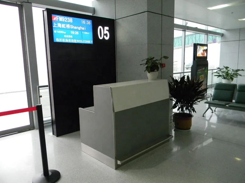 Hot Selling Aviation Equipment Airport Service Luggage Baggage Counter Desk