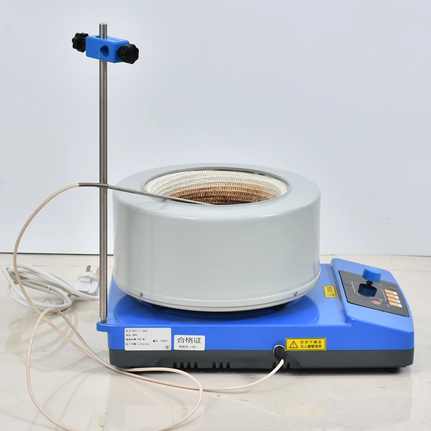 Vacuum Distillation Lab Glassware Set Flask Heating Mantle with Stir 5 L 220V for Short Path Distillation In Stock