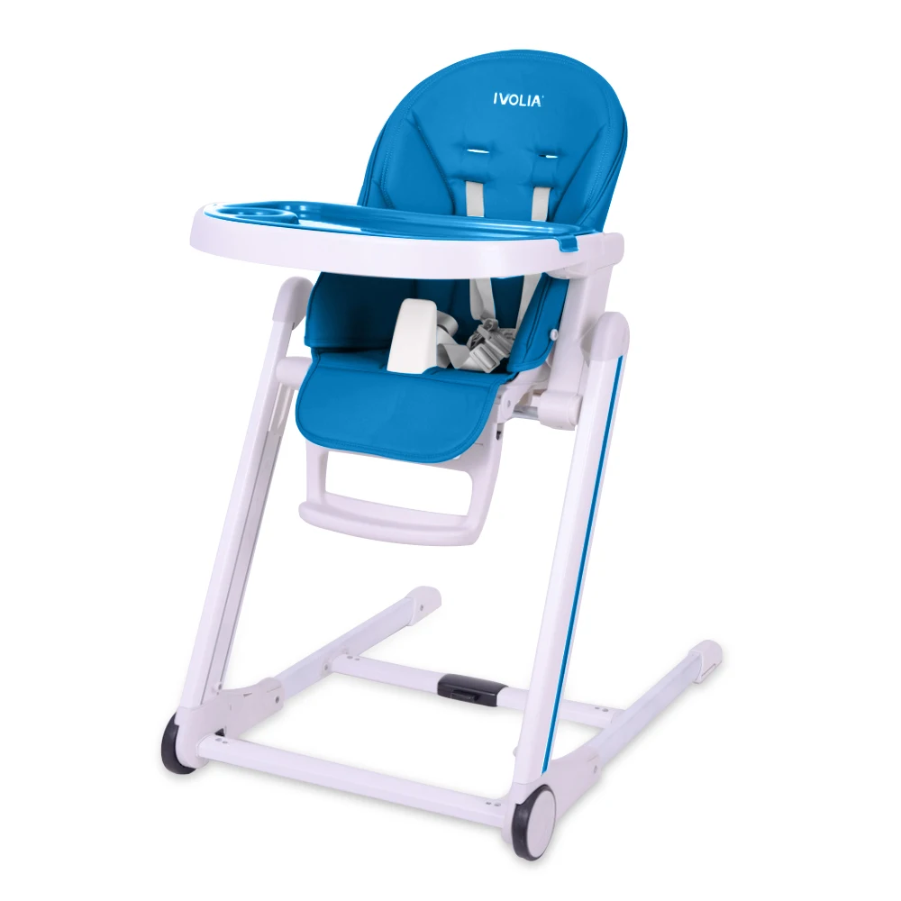 IVOLIA metal baby feeding chair mother table baby plastic highchair
