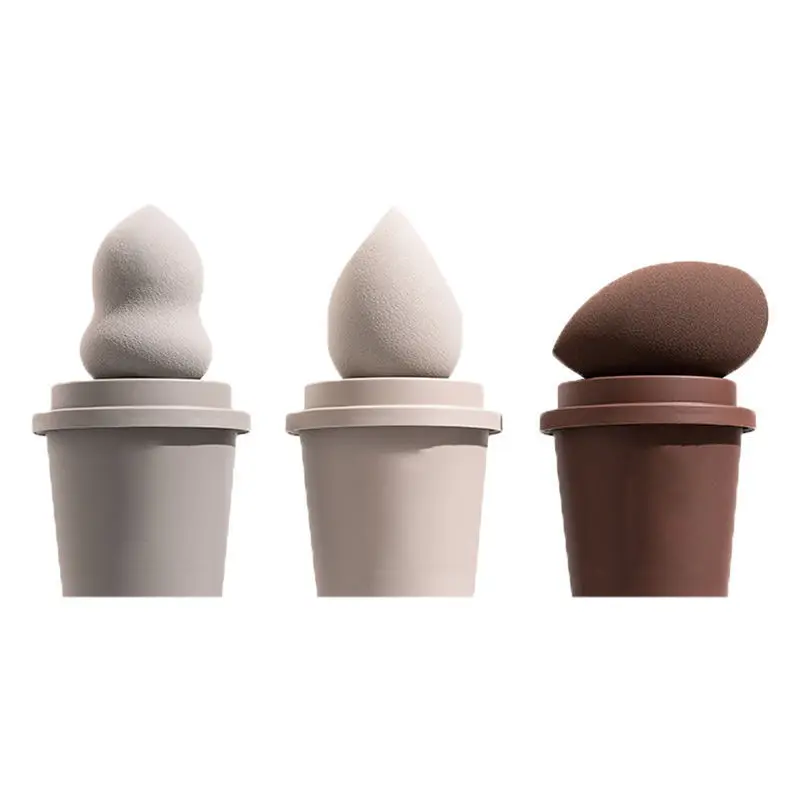 Прямая продажа с завода, косметические спонжи из микрофибры для основы под макияж, спонжи для макияжа