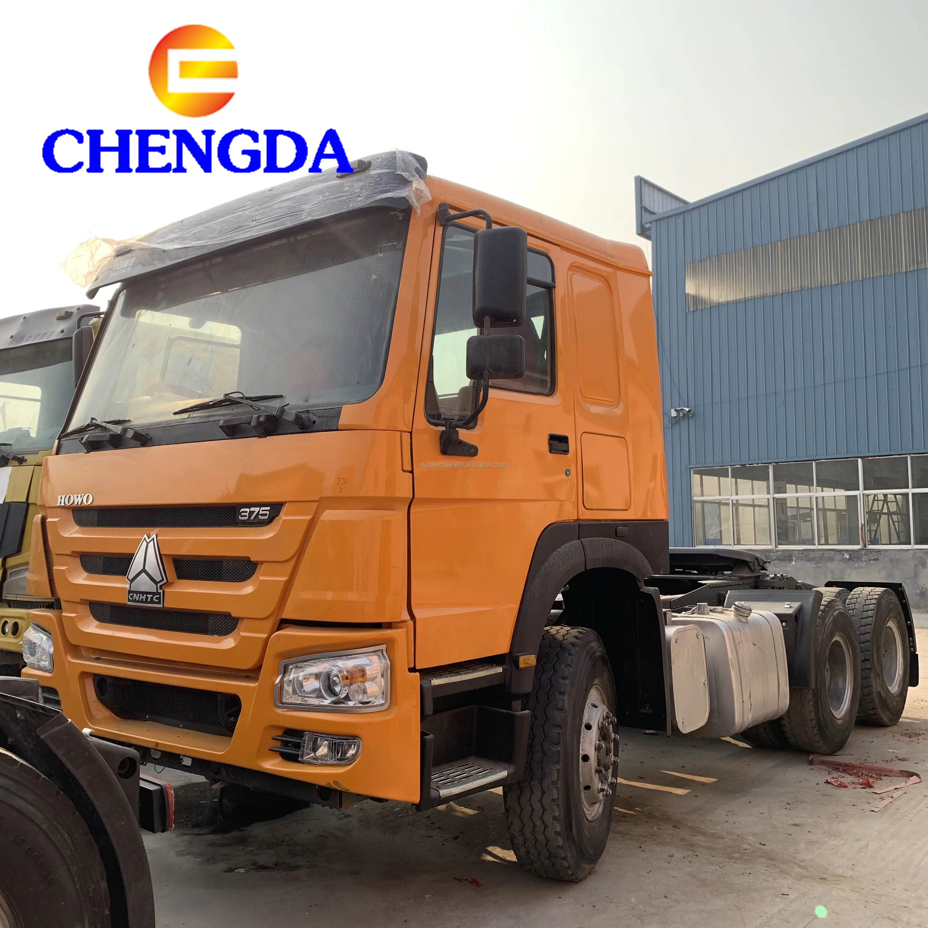 New Or Used Howo Tractor Truck 6x4 10 Tires 371/375 Hp Transport Tractor Truck Head For African Market