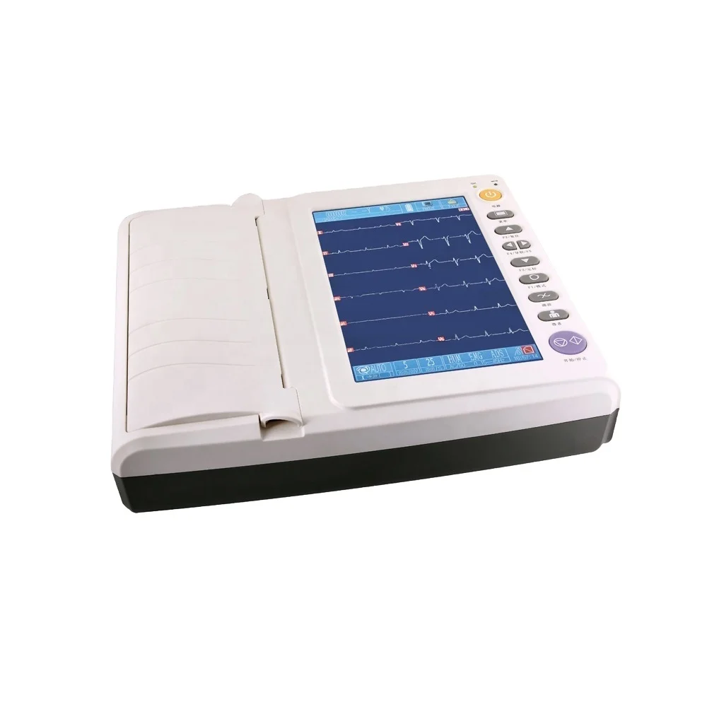 ECG-R3312G High Quality Cheap Price 12 Channel Portable ECG and EKG Electrocardiograph Machine