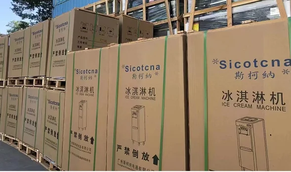 New Arrival ice pack making machine 3 Flavors ice-cream machine  Stainless Steel portability ice cream freezer