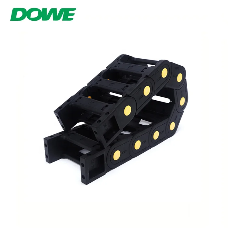 H35x125 Enclosed Detachable Durable Towline Carrier Cable Tracking Chain CNC