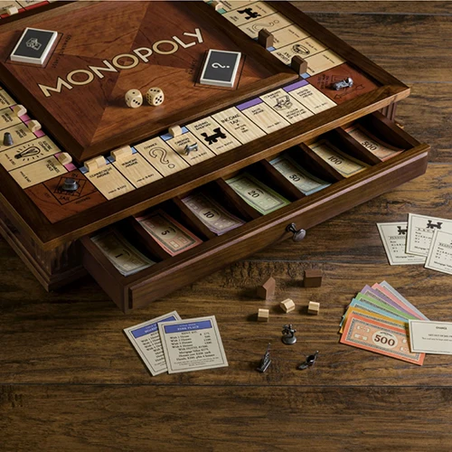 Bespoke X Monopoly Deluxe Edition Luxury Licensed Boardgame Anniversary Gift