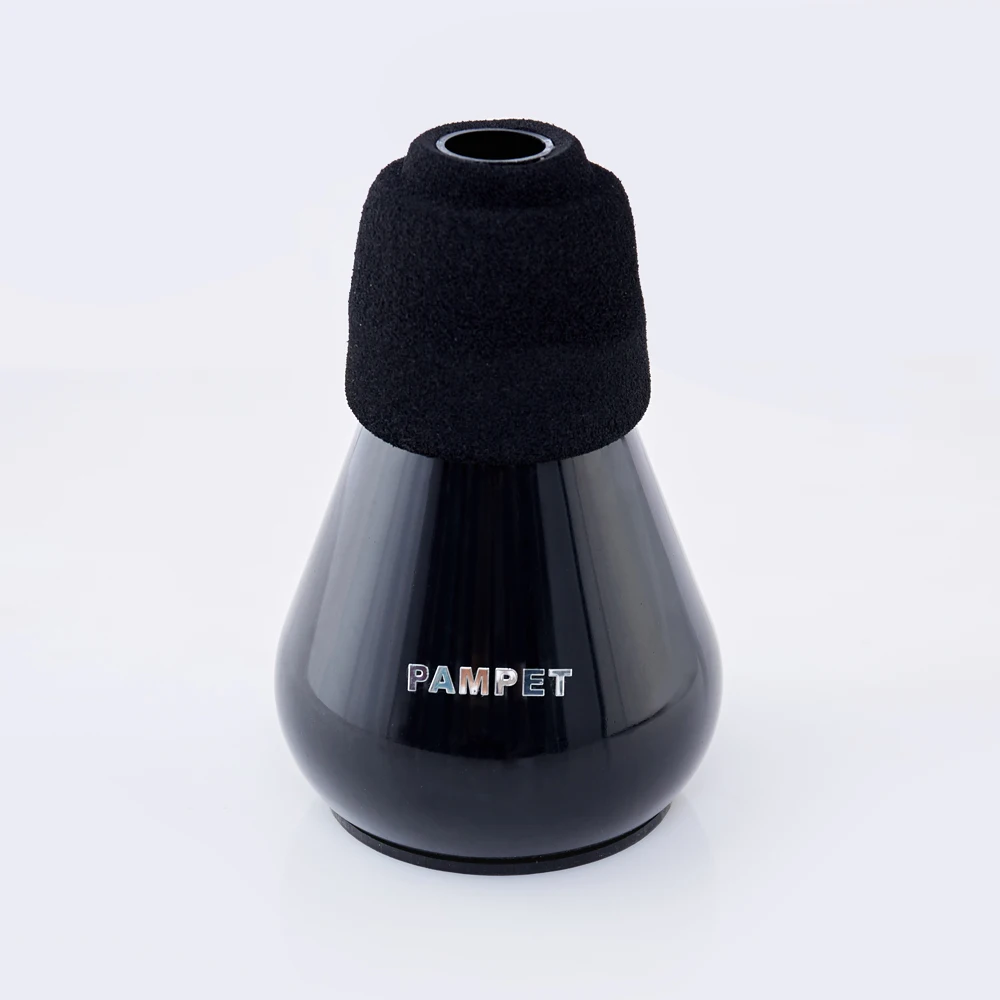 Hot Selling French Horn Plastic Mute Light Weight Musical Instruments Black Frenchhorn Silencer Practice for Beginner Profession