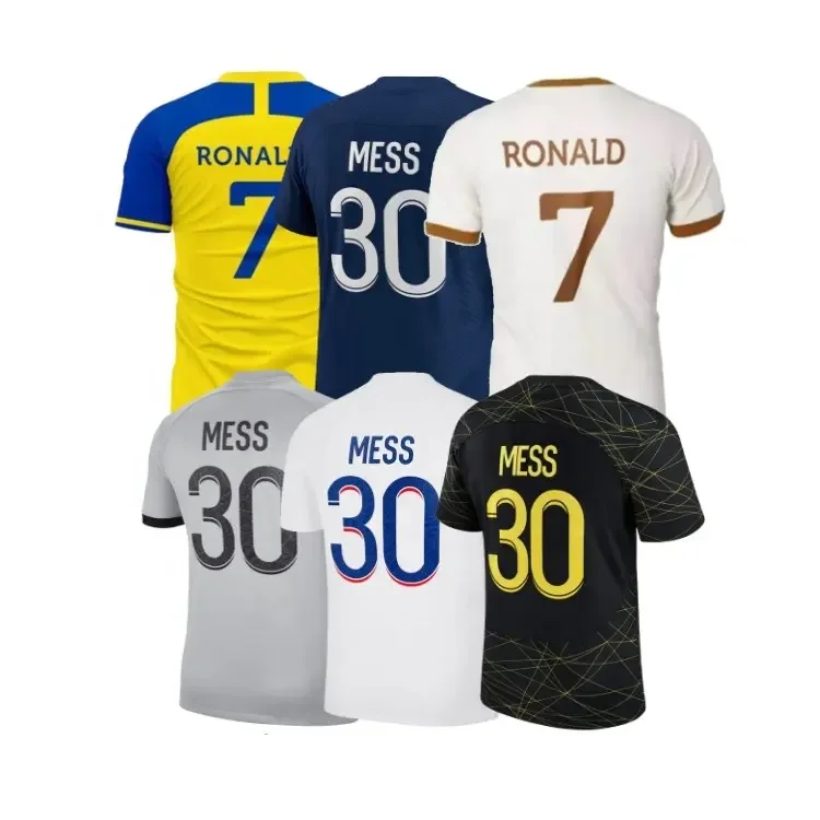 23/24 Sublimation Men Summer Set Football Shirt Custom Quick Dry/ Breathable Soccer Jersey
