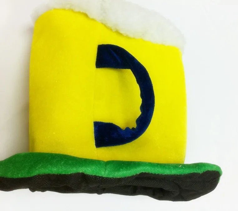 beer hat world cup football fans funny party hat Carnival party crazy cap crazy hat party