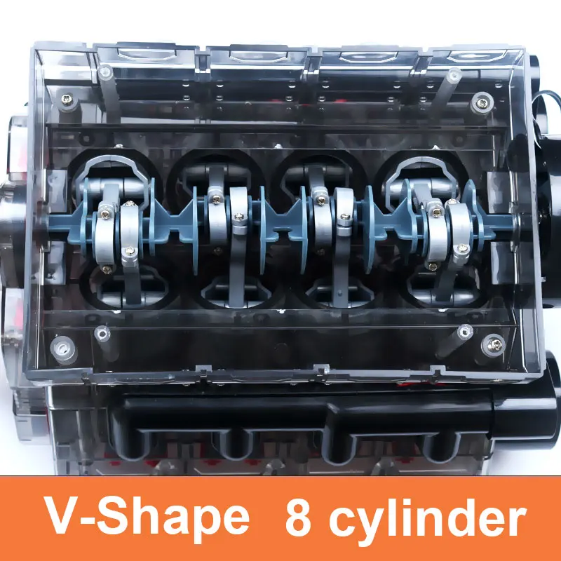 Модель двигателя v8 модель парового «сделай сам» рабочего 1:3 dm118 для взрослых 8