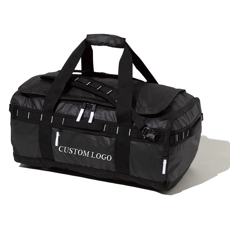 Premium Custom Gym Duffel Backpack Waterproof PVC Tarpaulin Sports Travel Weekender Overnight Base Camp Voyager 42L Duffel Bag