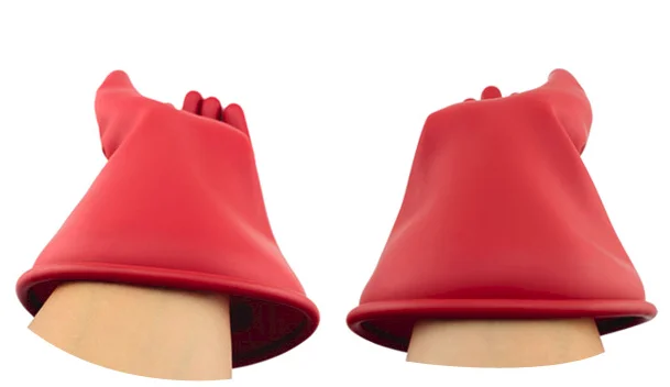 IEC60903 Class 0 1KV Long Electric Worker Insulating Gloves