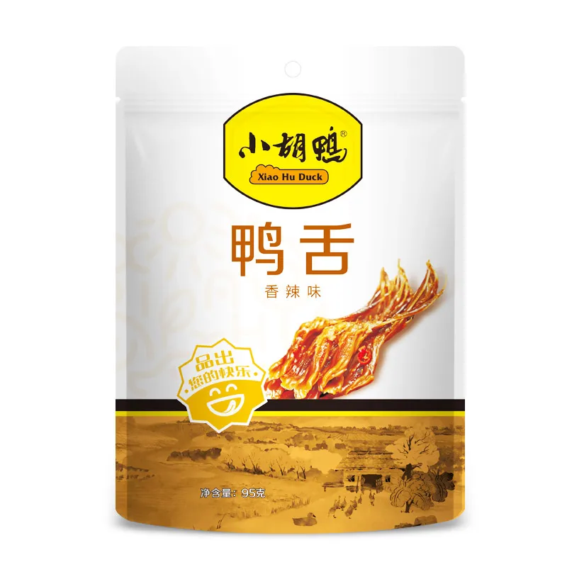Xiao Hu-Duck  meat snack with Duck Tongue 95g per Bag