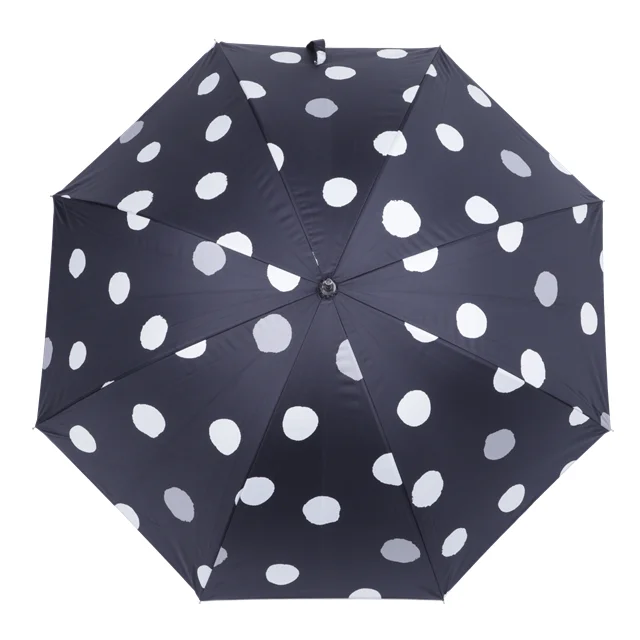 Cheap new design large 20 inch 8K J handle black pongee straight color lovely child umbrella kid Ombrello per bambini umbrella