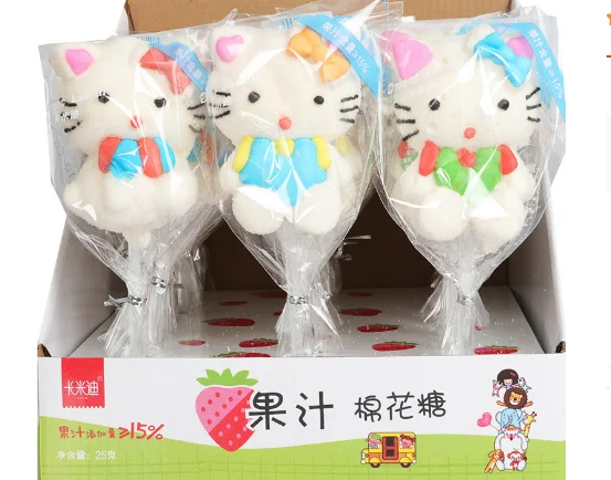 Factory price marshmallow wholesale custom yummy delicious cotton candy marshmallows candy