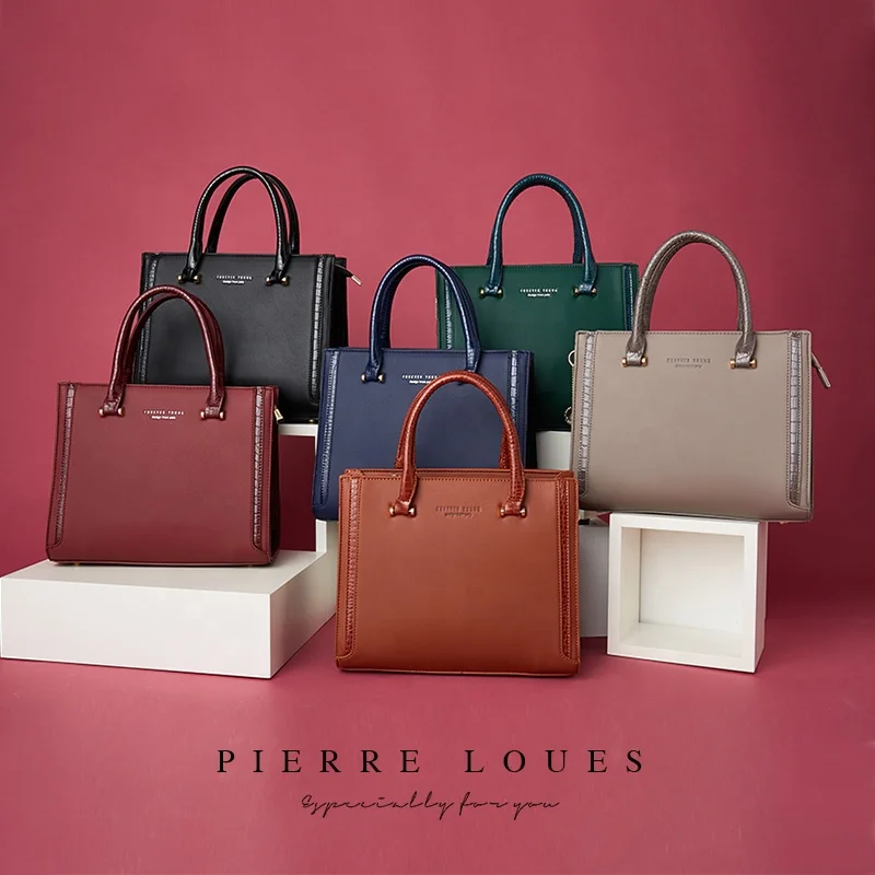 Luxury Crocodile Hand Bag Business Women Cross Body Bag High Capacity Hand Bag for Ladies Pillow PU Canvas Women Fashion Single