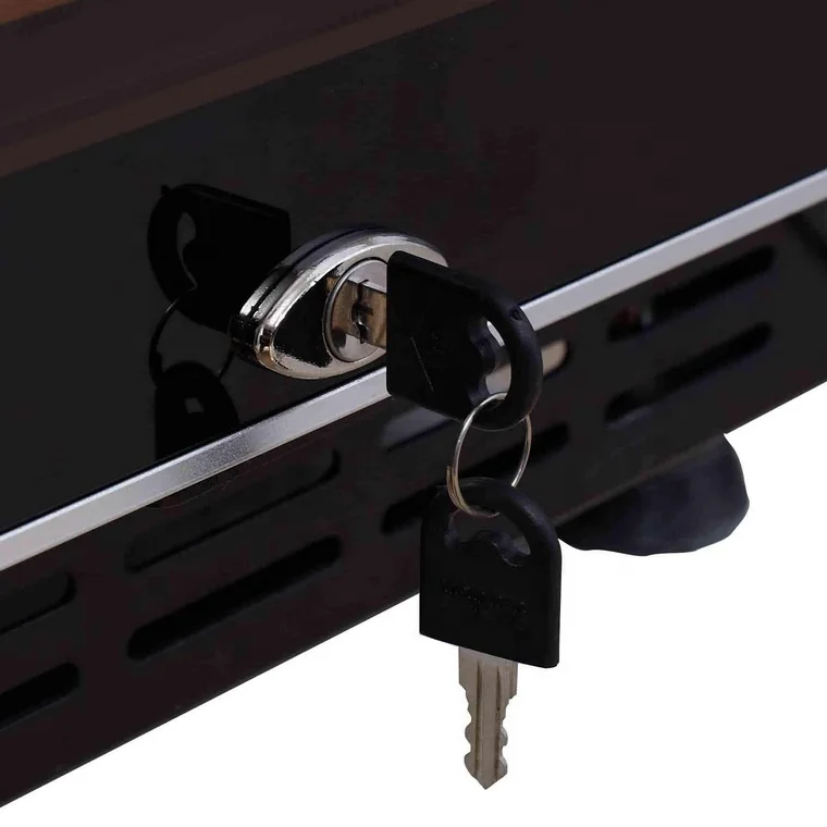 
Large Capacity Wine Cooler Fridge With LED Stripes 