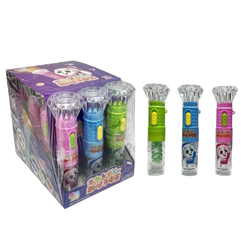 Забавный мультяшный электрический фонарик игрушка