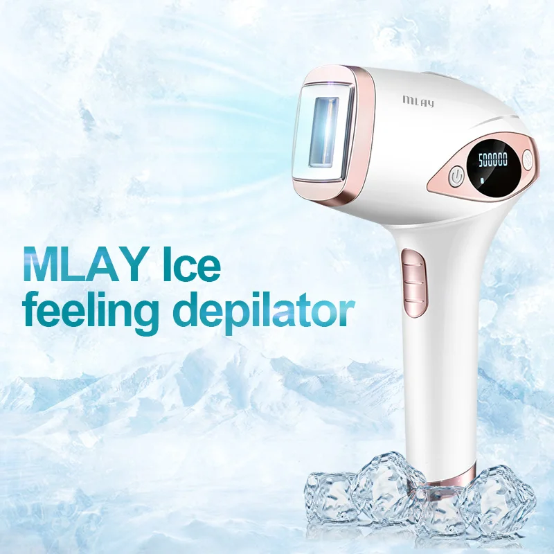 Mlay T4 Ice Cool Permanent Portable Ipl Laser Hair Removal For Face Body Armpit