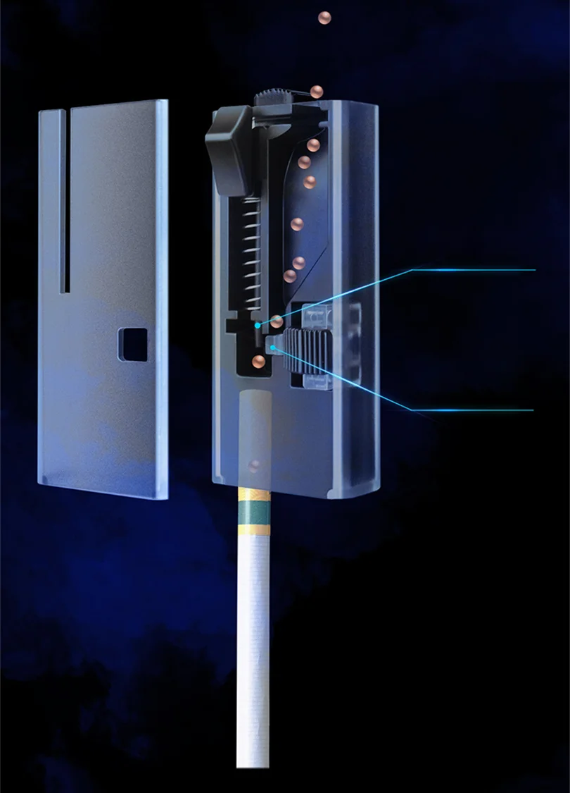 Обновление DIY всплывающая дымовая коробка с шариками для самостоятельного изготовления аксессуары для дымовых шариков инструменты для сигаретных шариков толкатель бусин