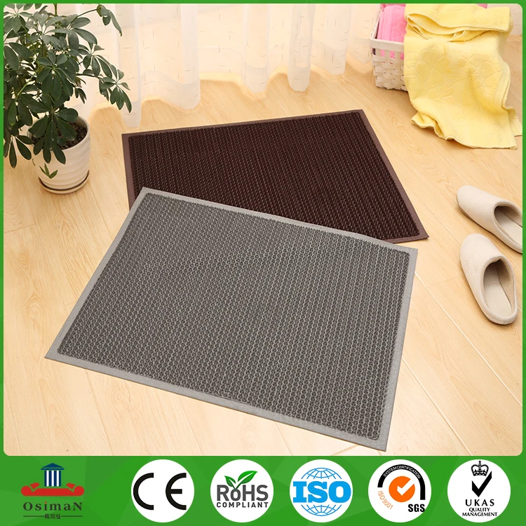Factory Indoor Outdoor Waterproof Anti Slip Door Floor Cushion PVC Coil Roll Noodle Entrance Welcome Mat