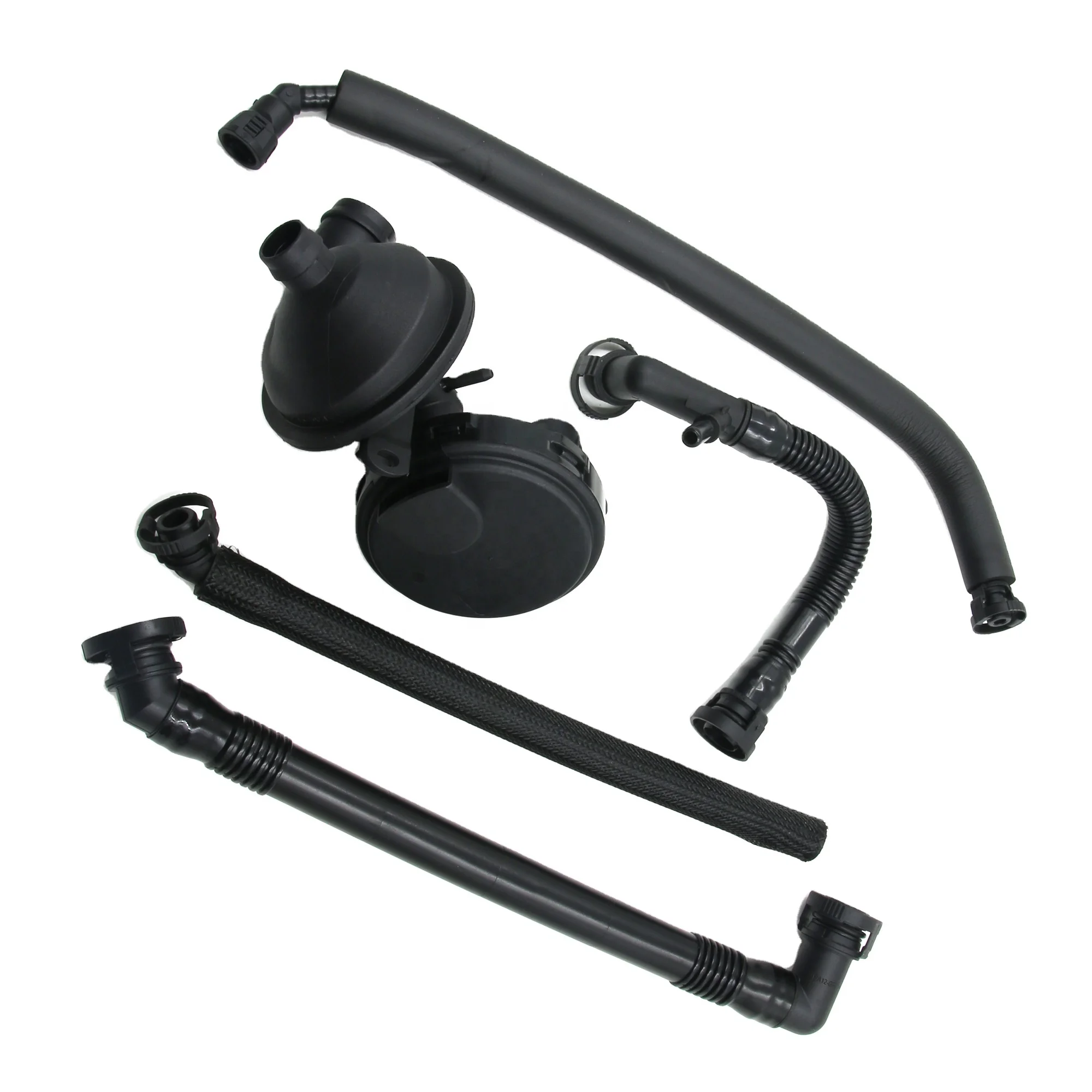 PCV Crankcase Vent Valve & Breather Hose Kit 325i 330i 325Xi 330Xi 11617533400 11617533398 11617533399 11157532629 11611432558