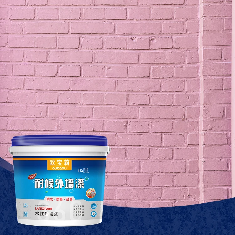 Factory price Emulsion latex Weather Resistance paint for the exterior wall coating