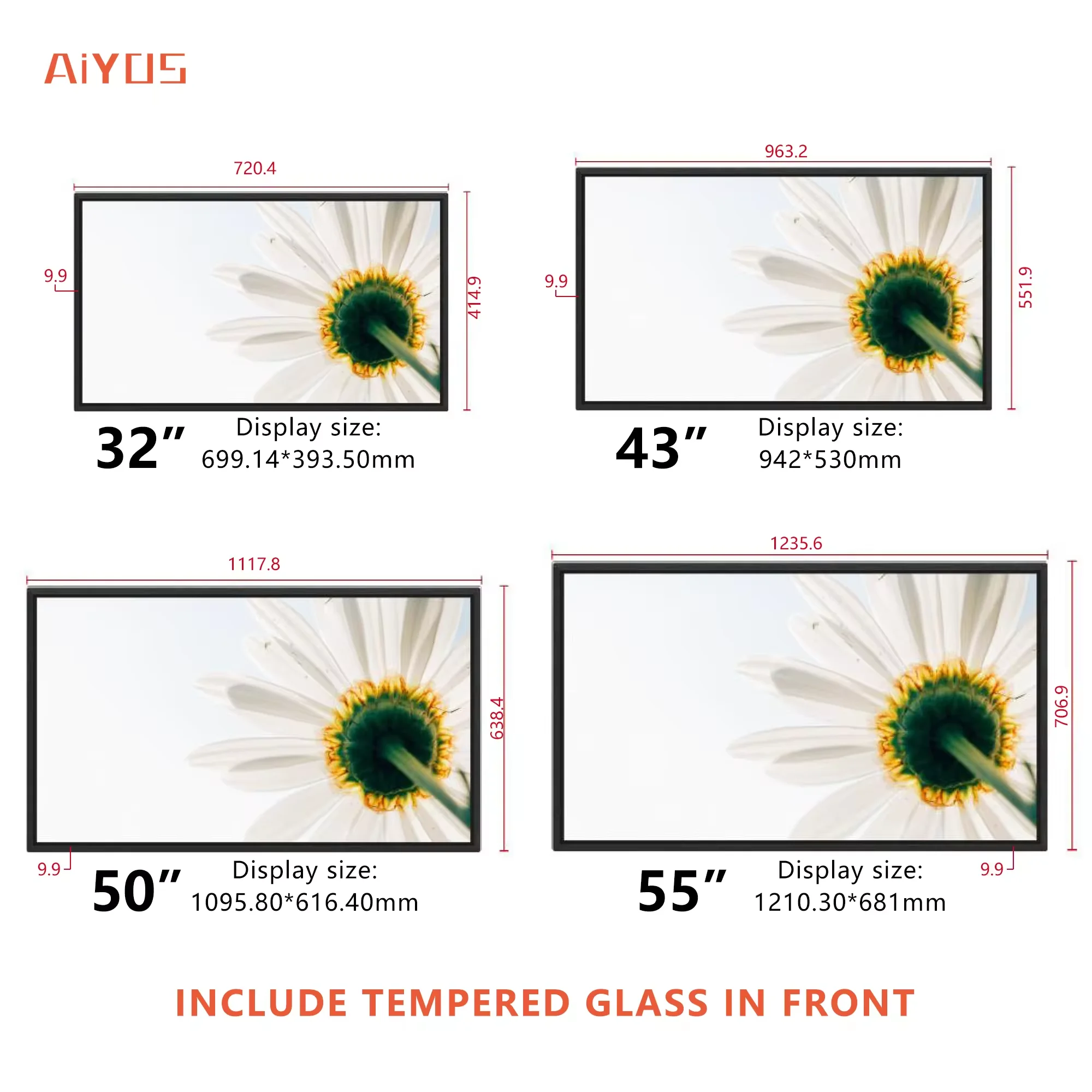 With HDMI CMS Wifi 4k ultra thin wall mount ceiling hanging menu display screen advertising display for restaurant