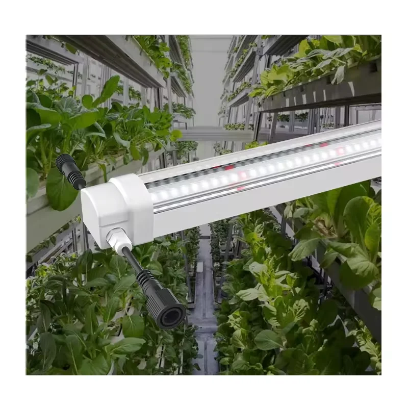 Factory T8 18~48w Full Spectrum Led Grow Light Strips For Vertical Farming Agriculture Multi-layer Planting Rack Grow Lamp Tube