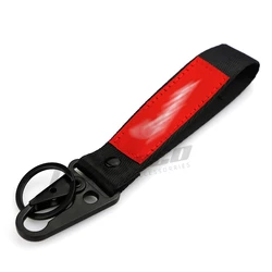 Motorcycle Buckle Embroidered Keyring Backpack Key Holder Keychain For Vespa GTS 250 300 Sprint Primavera GTV LXV 150 200 125