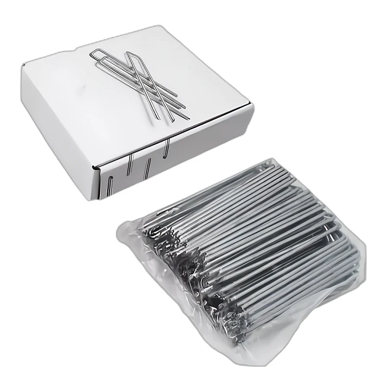 Garden Pegs Ground Stakes Spikes Gardening Supplies For Sod And Bird Netting Ground Cover U Garden Staples Landscape Staples