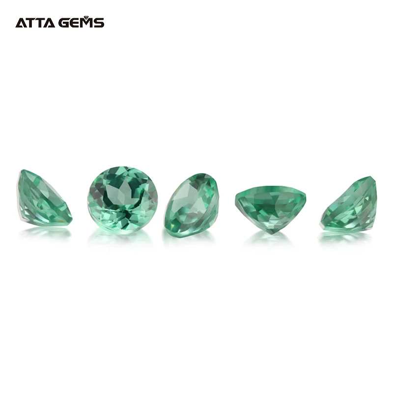 Yttrium Aluminium Garnet Stone YAG Emerald Green Gemstone For Diamond Substitute