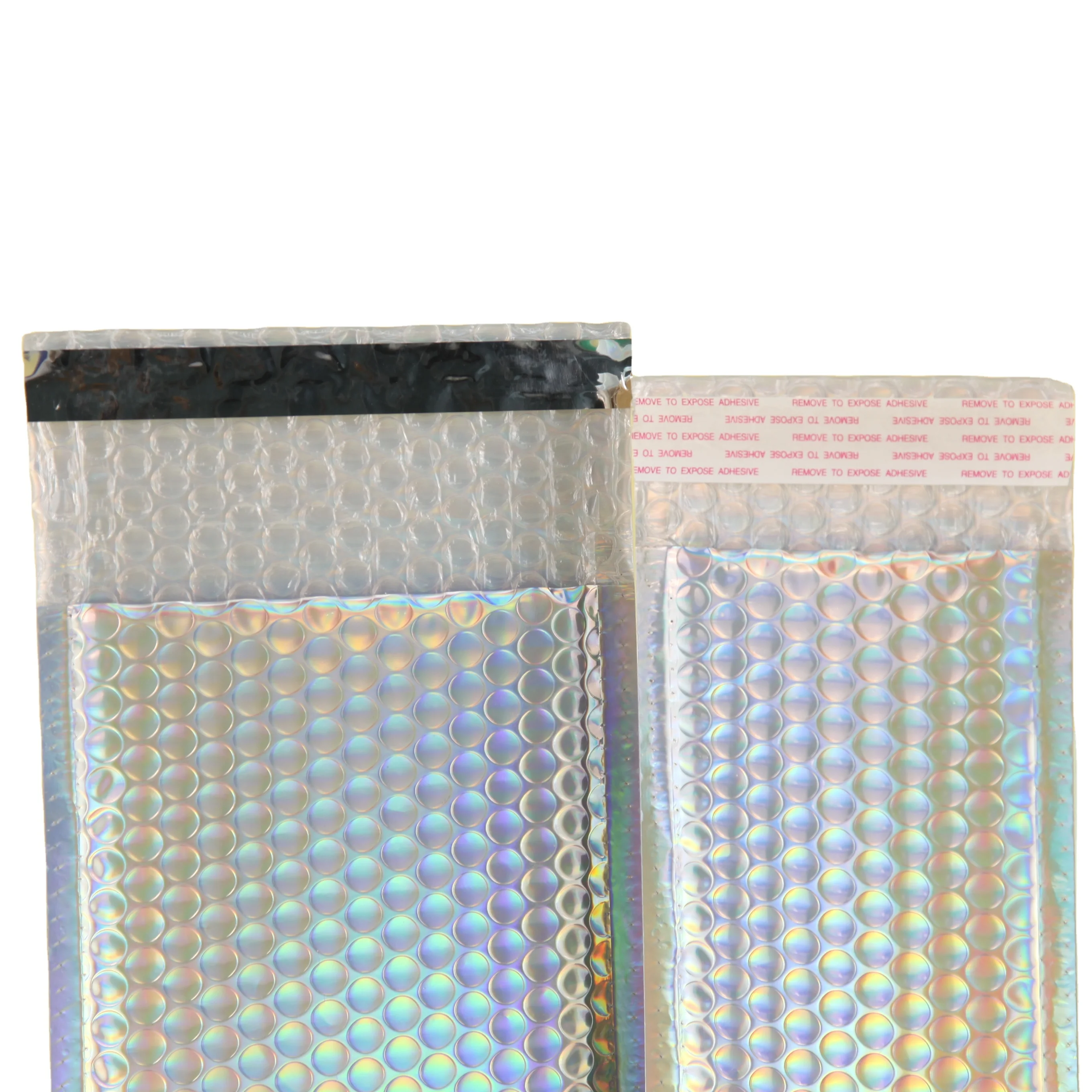 OEM Metallic Bubble Mailer Wholesale Logistics Packaging Waterproof Padded Envelope Shipping Maling bags Self Adhesive Envelopes