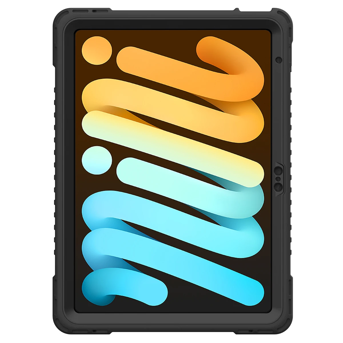 TPU Rugged Clear Back Case for iPad 10.9 10th Generation case with built in screen protector and kick stand, support Logo print