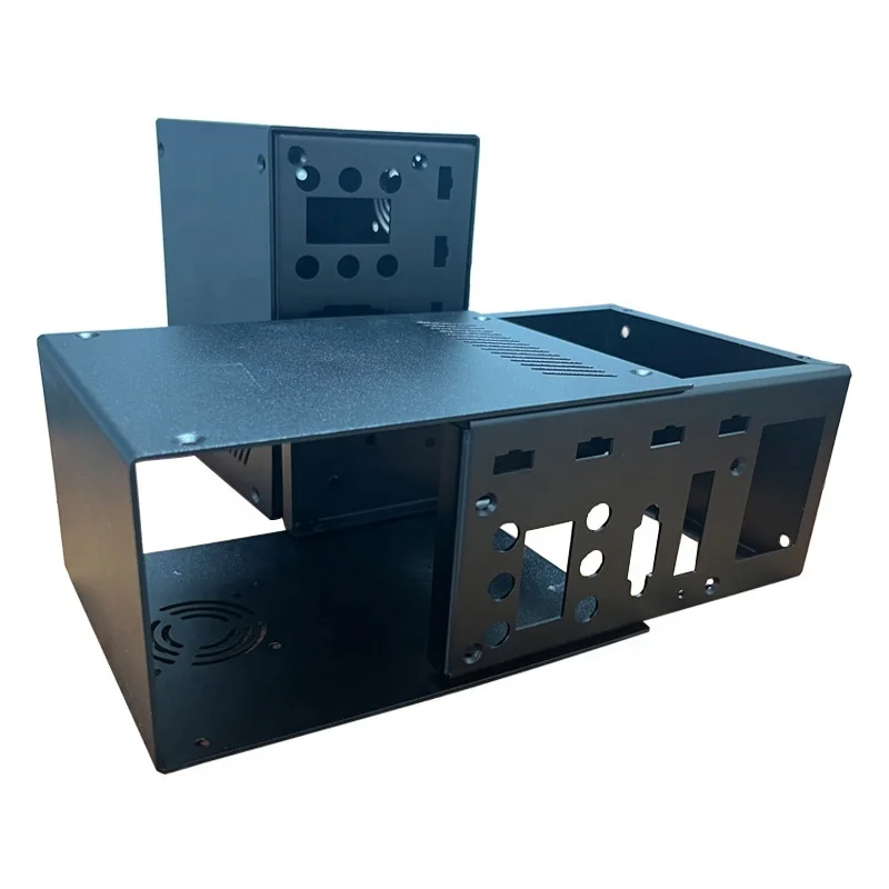 Chassis Shell Precision Sheet Metal Power Supply Shell Processing Customized Aluminum Plate Sheet Metal Laser Cutting Processing