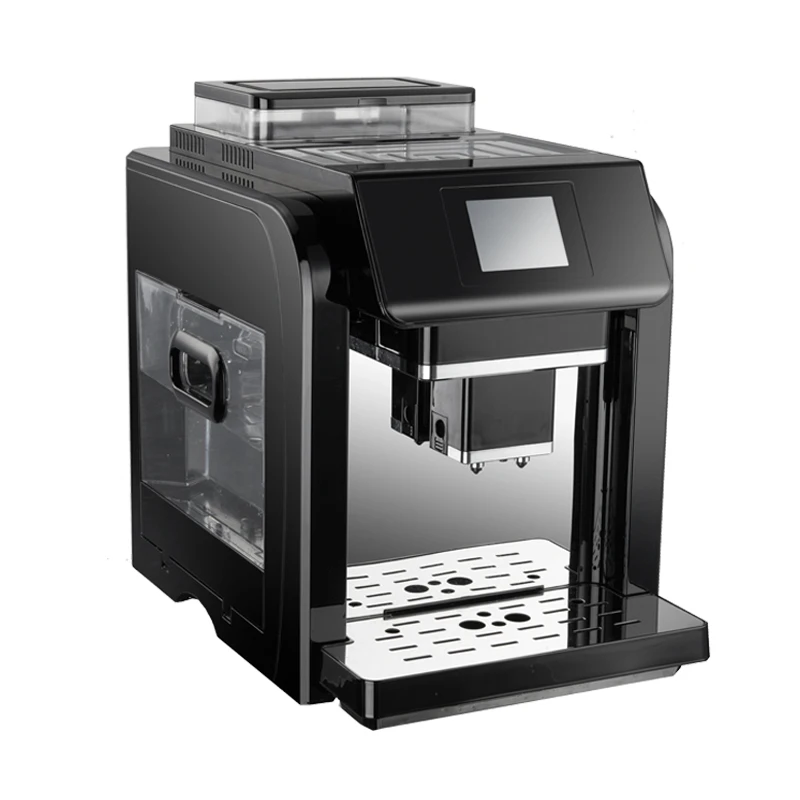 19 Bar Pressure Pump One Touch Cappuccino Commercial Fully Automatic Coffee Machine with Big Bean Container