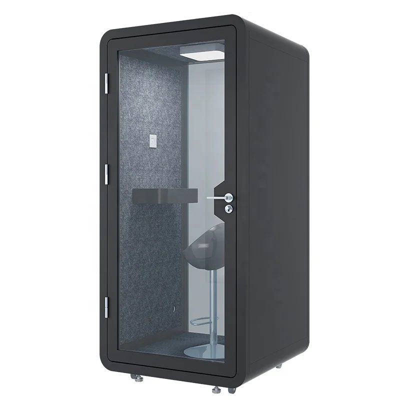 Movable Easy Installation Acoustic Phone Short Video Calls Booth Acoustic Meeting Pods
