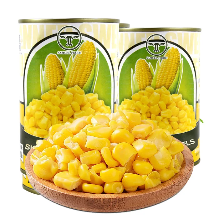 Wholesale Sweet Corn Manufacturer of Canned Vegetable Natural Food Canned