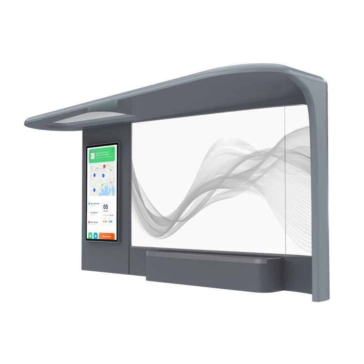 Сборная автобусная остановка на открытом воздухе оцинкованная стальная автобусная станция