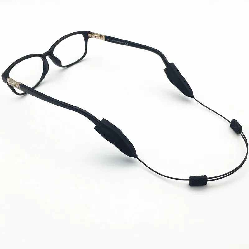 Outdoor Sports Glasses Cord Chain Adjustable Retainer Holder Eyewear Accessories Silicone Sunglasses Strap