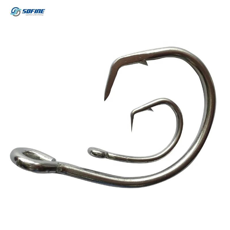 
High Quality Saltwater Stainless Steel Fishing Hook Tuna Circle 420SS Fishing Hook 
