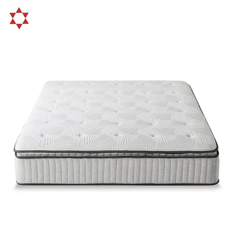 Wholesale Bonnell Spring Mattress Foam Hybrid Mattress Roll up in a Box