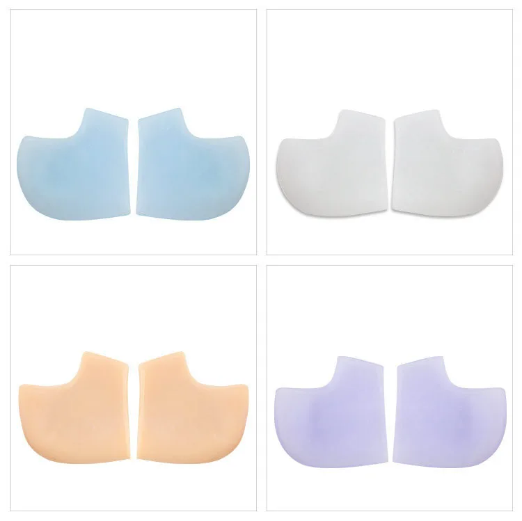 F0150 Hot High Quality Eco-friendly Silicon Heel Protector Anti-slip Maintenance Gel Foot Cushion Heel Skin Moisturizing Socks