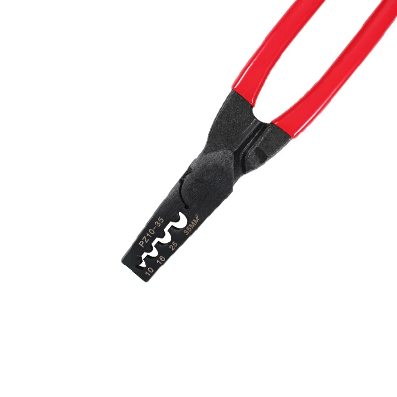 High Carbon Steel Germany Style Industrial Quality  Pliers Terminal Crimping Pliers  For Insulated and Non-Insulated Ferrules