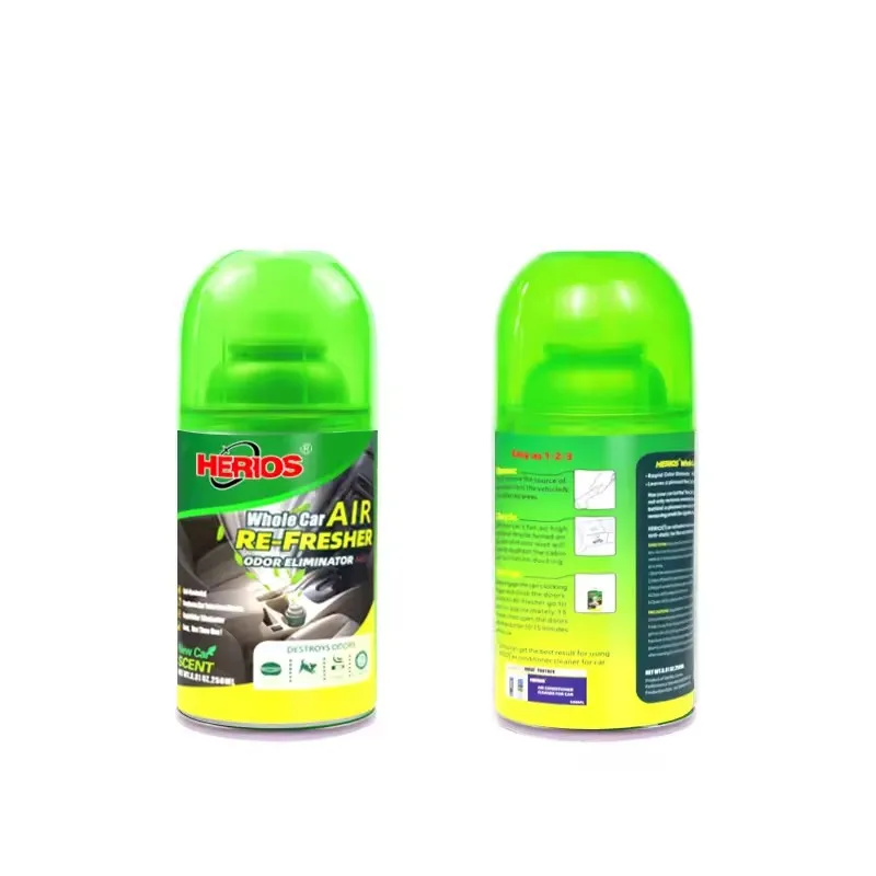 Wholesale Fashion Car Air Freshener Spray Deodorizer Spray Manufacture Automatic Air Fresheners Spray For Cars