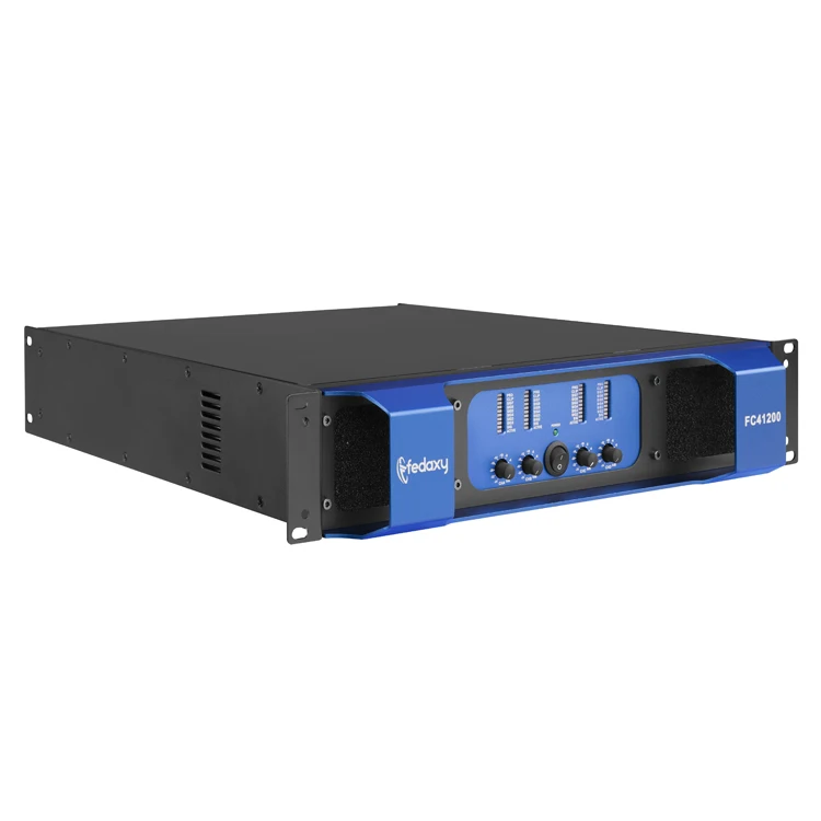 2U усилитель мощности аудио 8/4 Ом 300w/400w/600w набор динамиков с усилителем для dj
