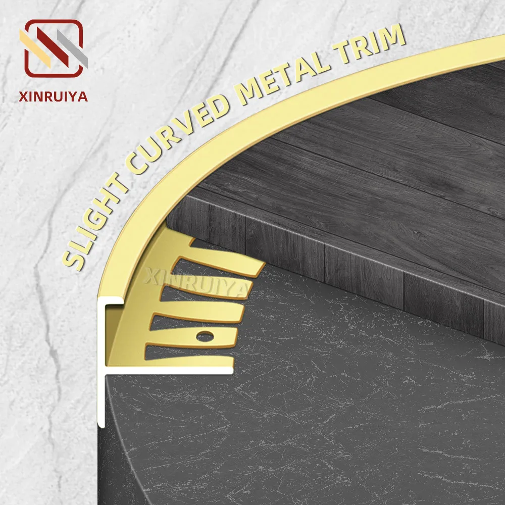 Top Ranking Manufacturer Flexible Bending Bendable Formable Curved Tile Trim Edging Strip