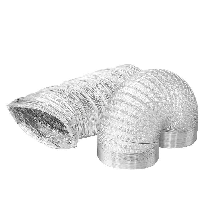High quality Rectangle aluminum flexible duct 12 inch aluminum foil hose flexible duct