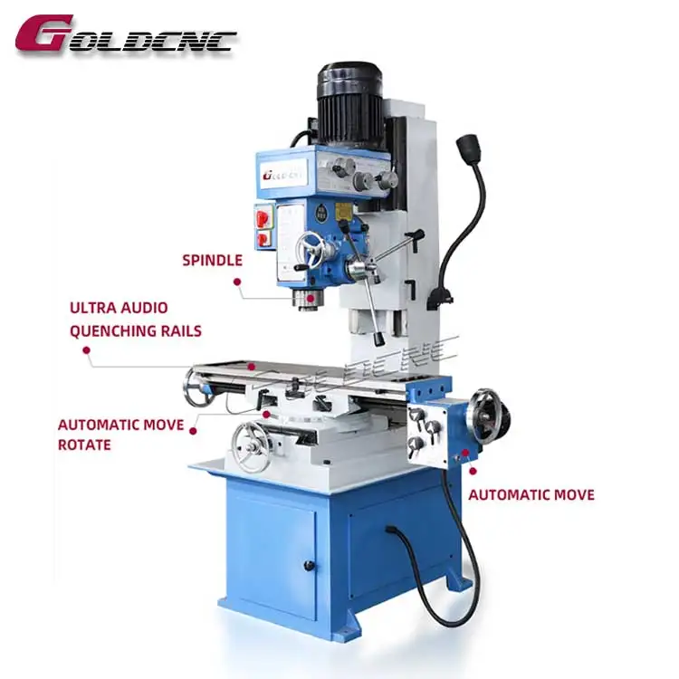 New mini milling machine  zx50c horizontal universal drilling milling machine for sale
