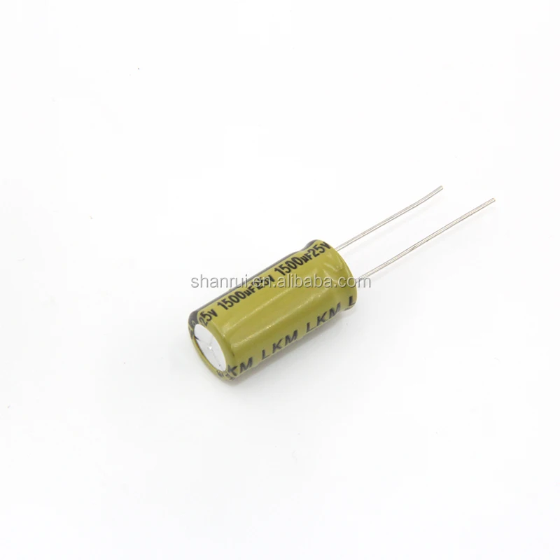  Lead type aluminium electrolytic capacitor 10UF 16V Aluminium